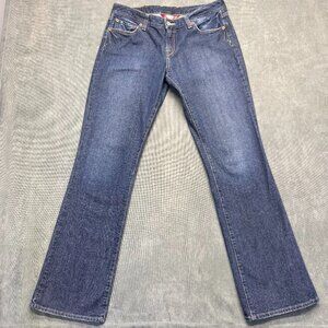 Lucky Brand Gene Montesano Bootcut Jeans Womens 14 Long Dark Wash